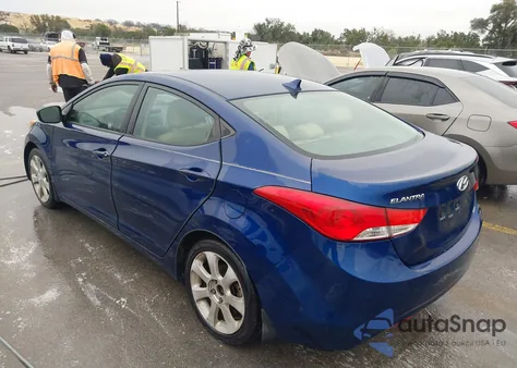 2013 Hyundai Elantra Gls из США, поврежденный, VIN KMHDH4AE1DU667729
